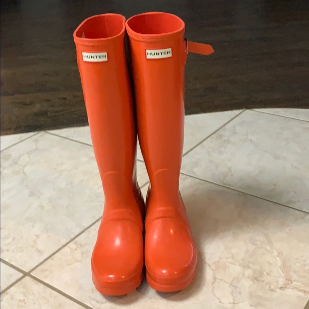 Hunter boots size 8 US